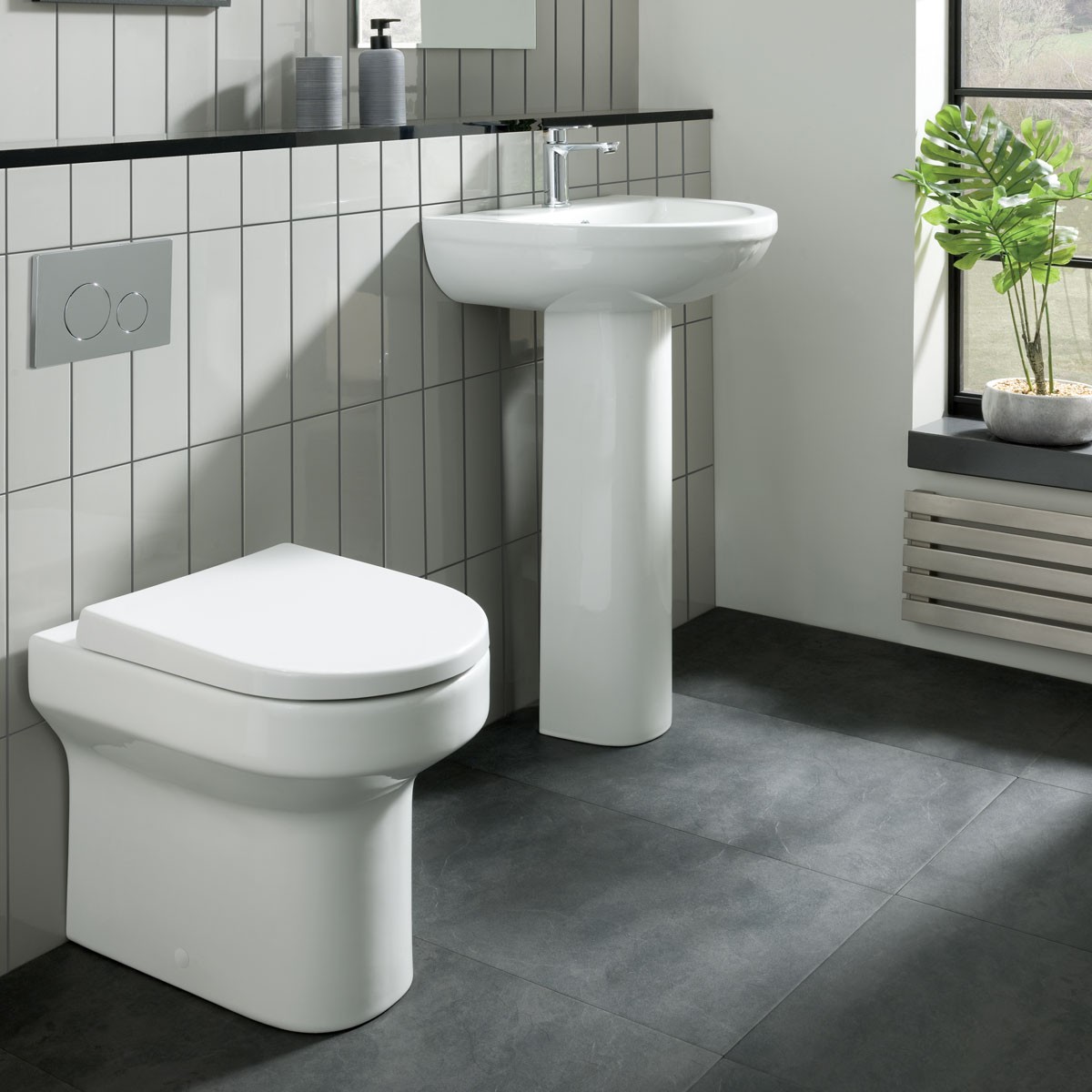 Harlech Basin & Pedestal 550x445mm 1H