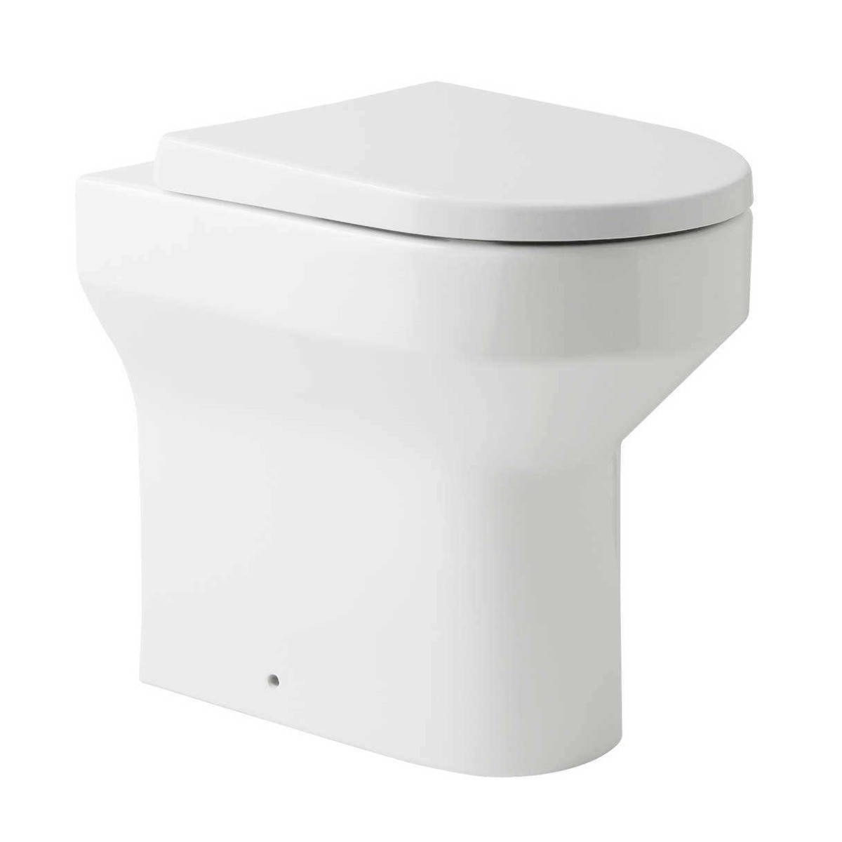 Harlech Comfort Height Back To Wall Pan with Soft Close Seat