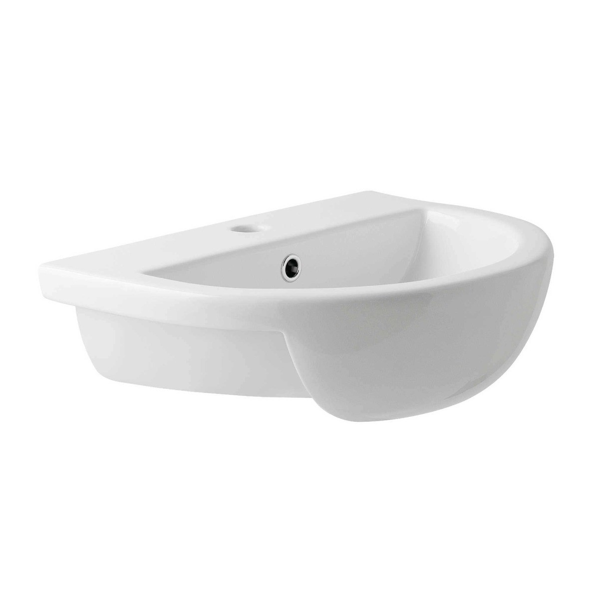 Harlech Semi Recessed Basin 500x395mm 1H