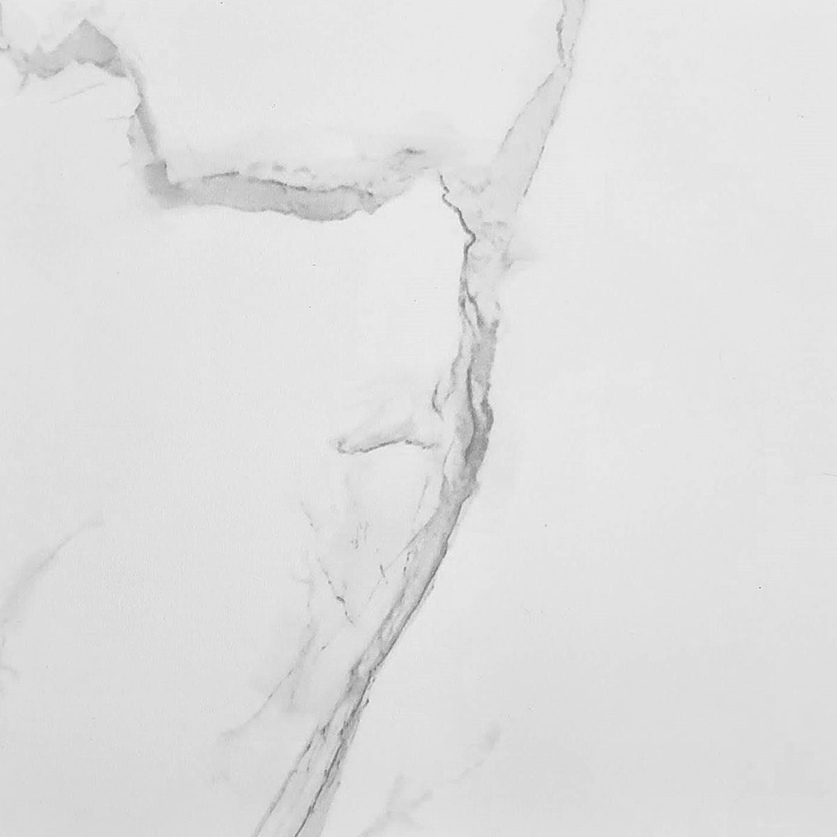 Orion Carrara Marble Matt Tongue & Groove Shower Panel 2400x1000mm