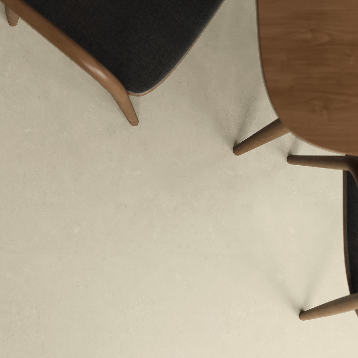 Hydro Step Vanilla Concrete Tile LVT Flooring