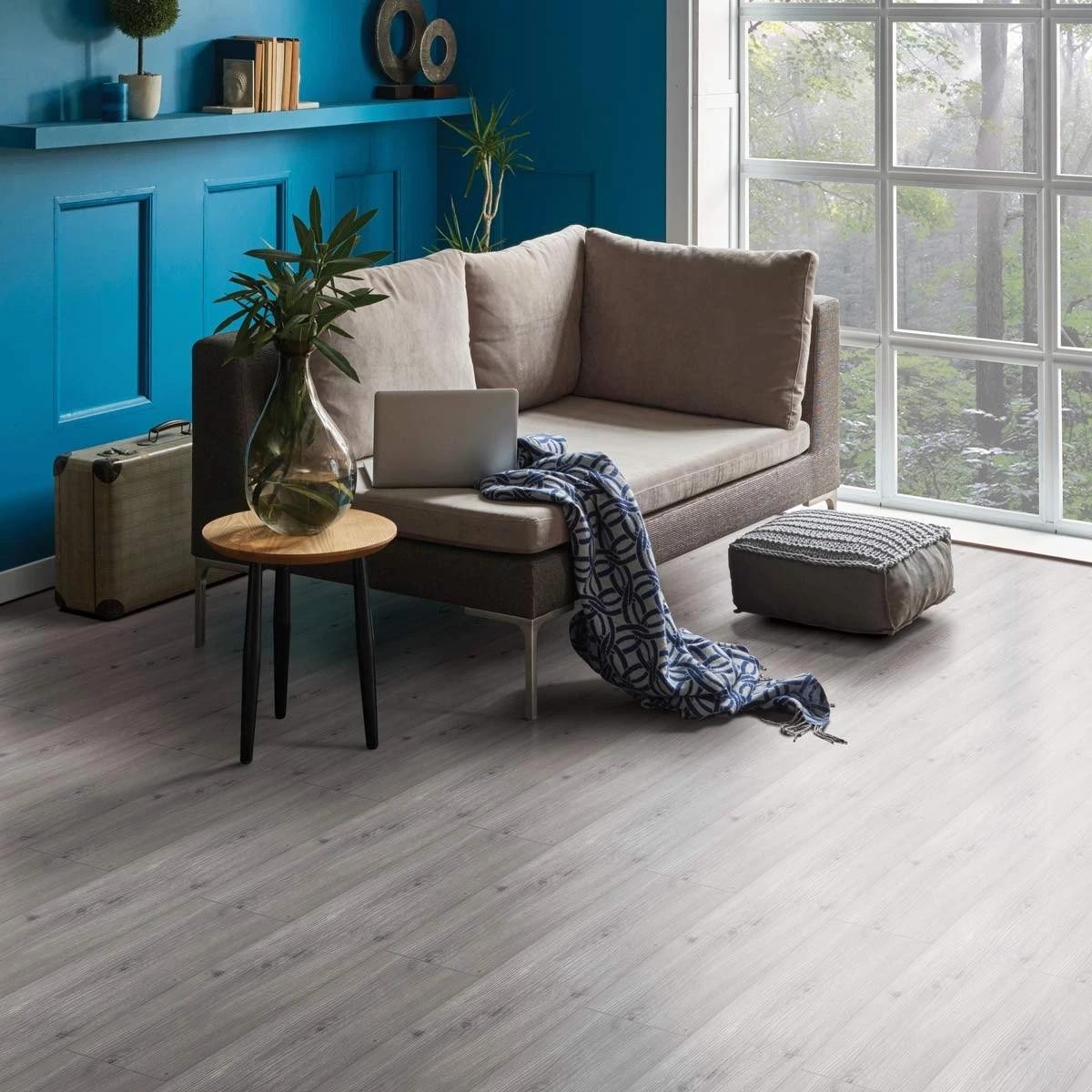 Hydro Step Azure Oak Wood LVT Flooring