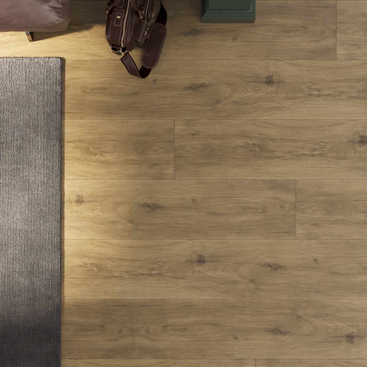Hydro Step Honey Oak Wood LVT Flooring