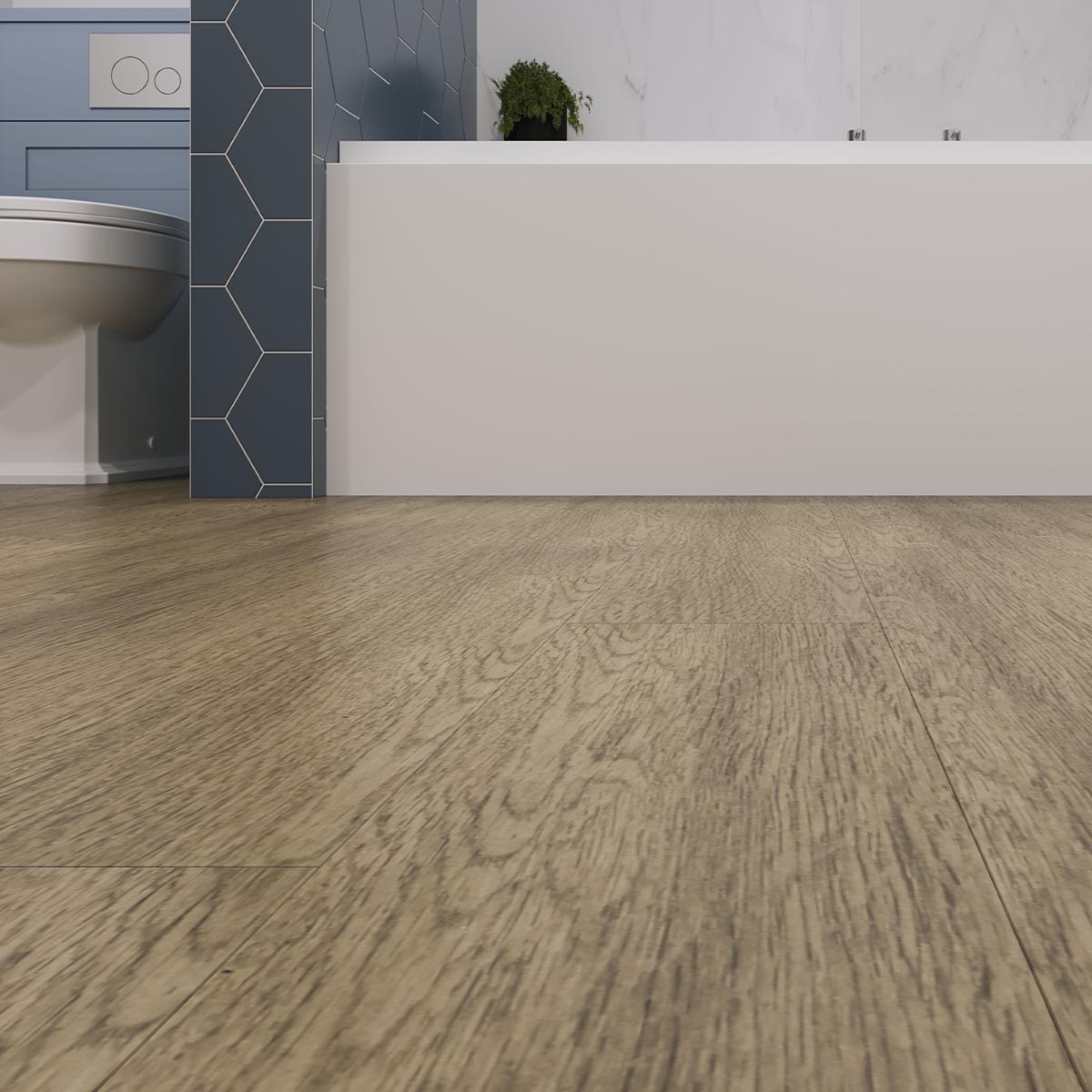 Hydro Step Drift Oak Wood LVT Flooring