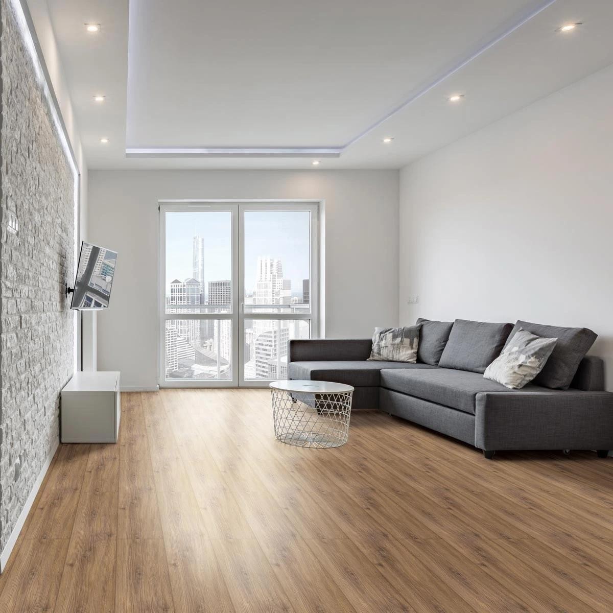 Hydro Step Mature Oak Wood LVT Flooring