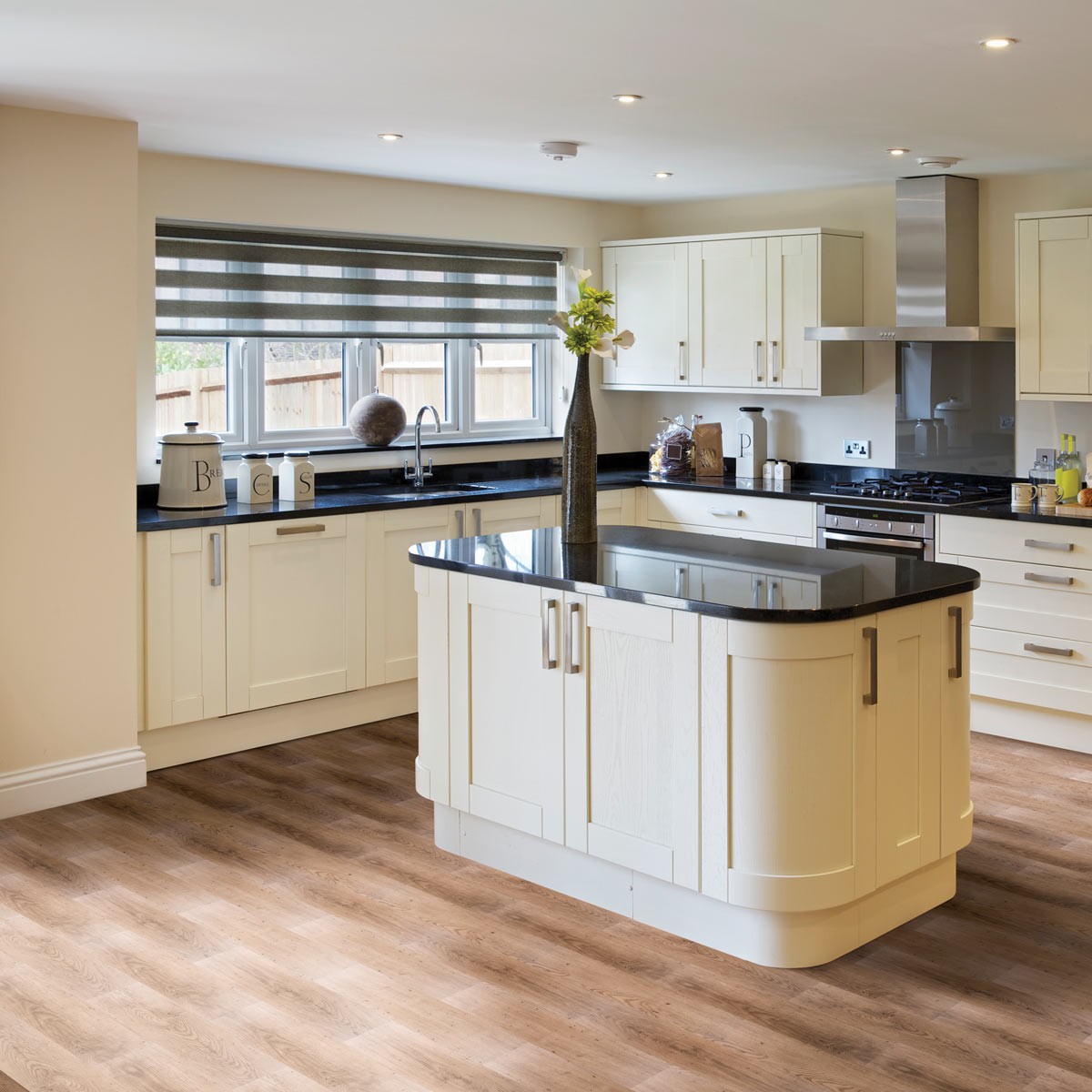 Hydro Step Dark Oak Wood LVT Flooring