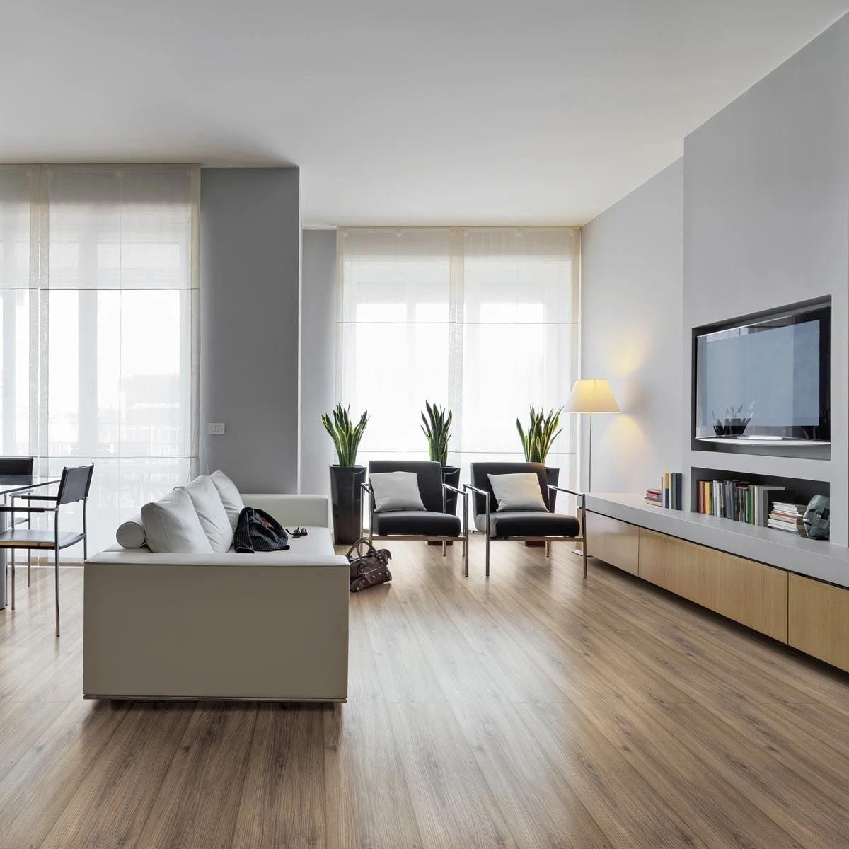 Hydro Step Rustic Oak Wood LVT Flooring