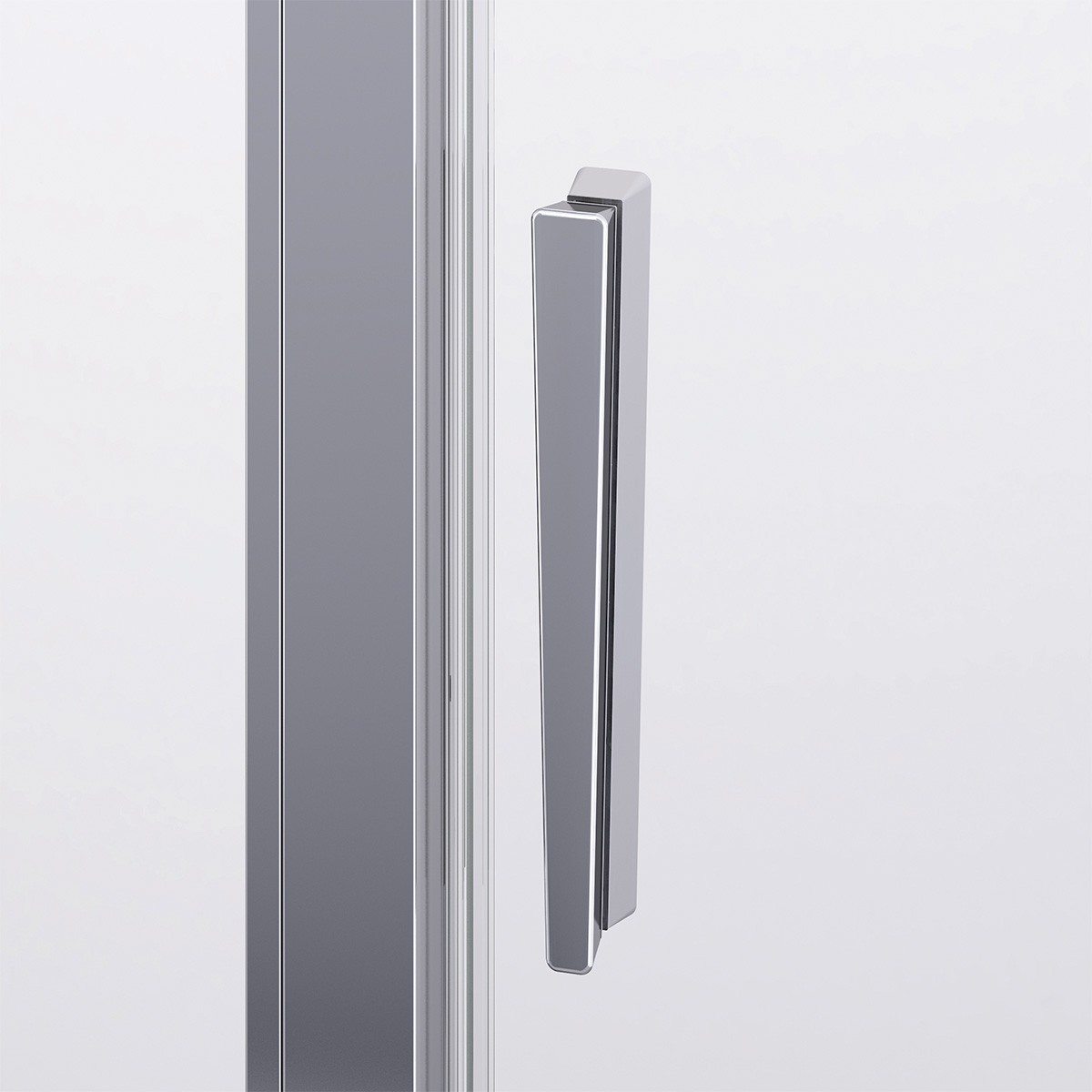 Kudos Divera Chrome Sliding Shower Door 1000mm