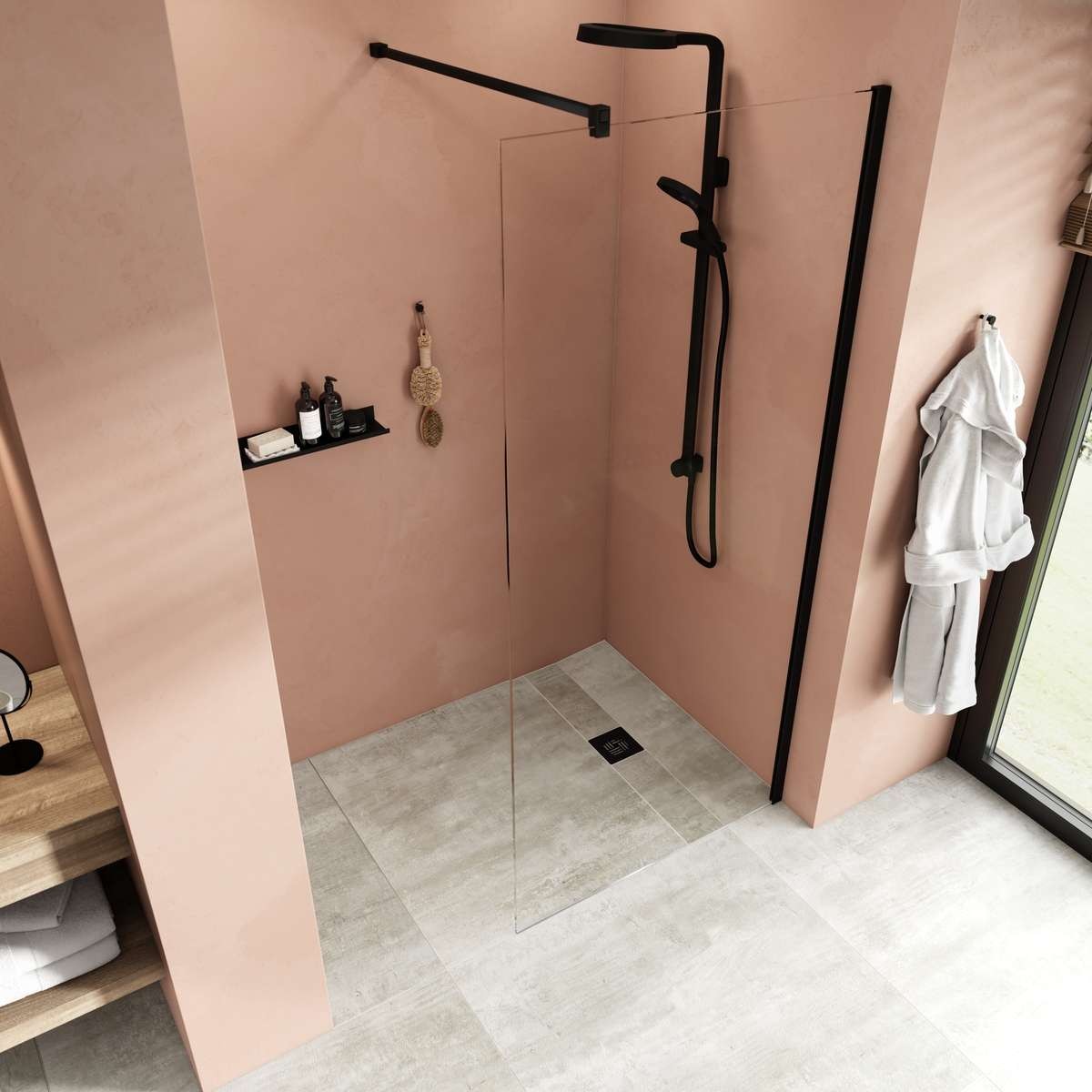 Kudos Aqua4Ma Evolution Shower Deck 1340x1000mm (End Waste)