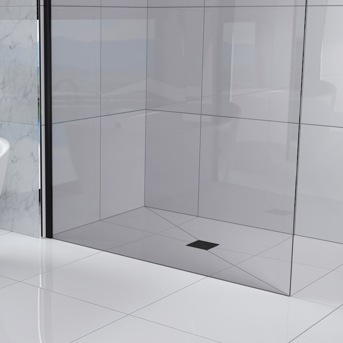 Kudos Aqua4Ma Evolution Shower Deck 2000x900mm (Centre Waste)