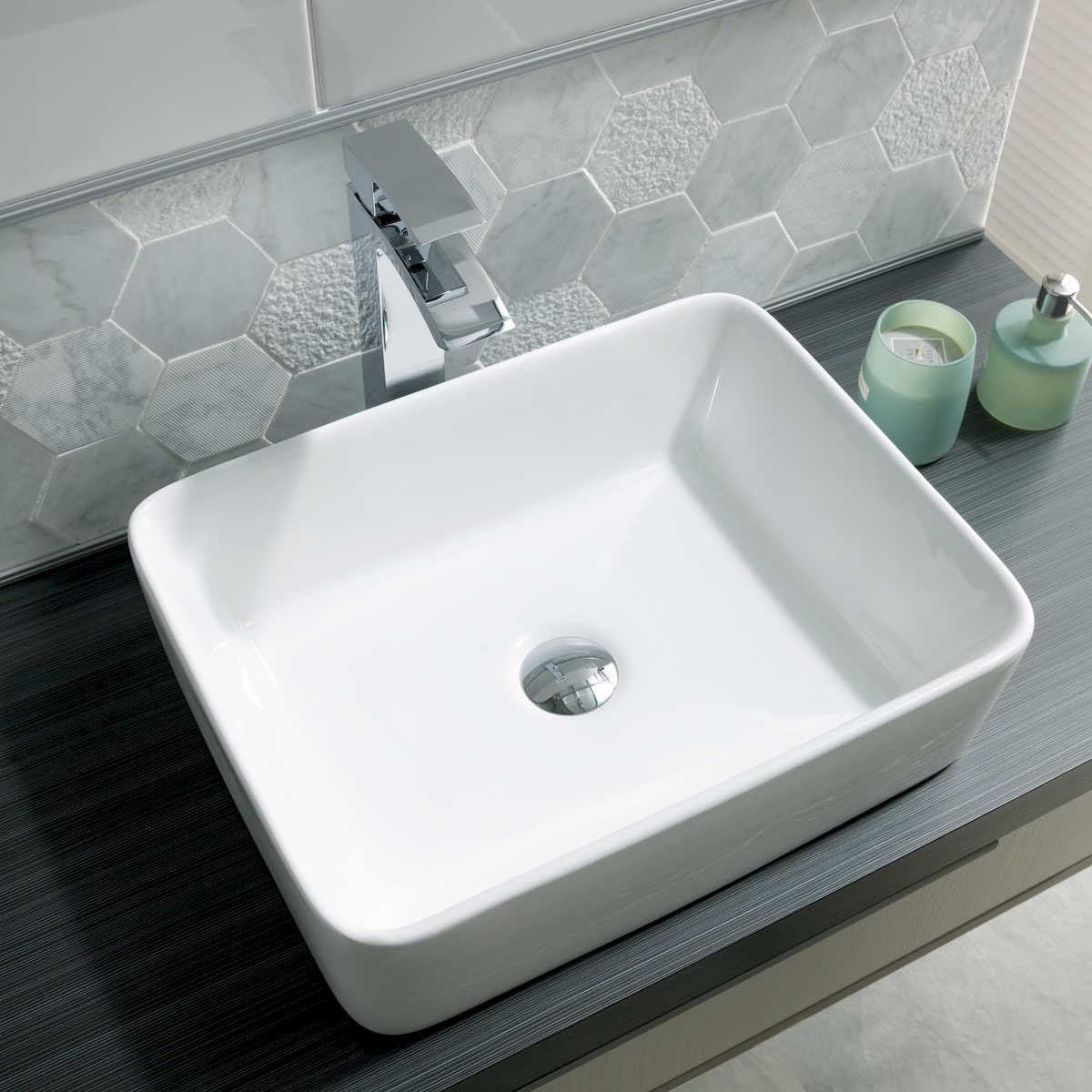 Lucy Rectangular Furniture Basin 480mm