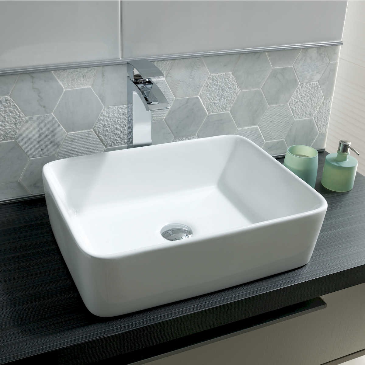 Lucy Rectangular Furniture Basin 480mm