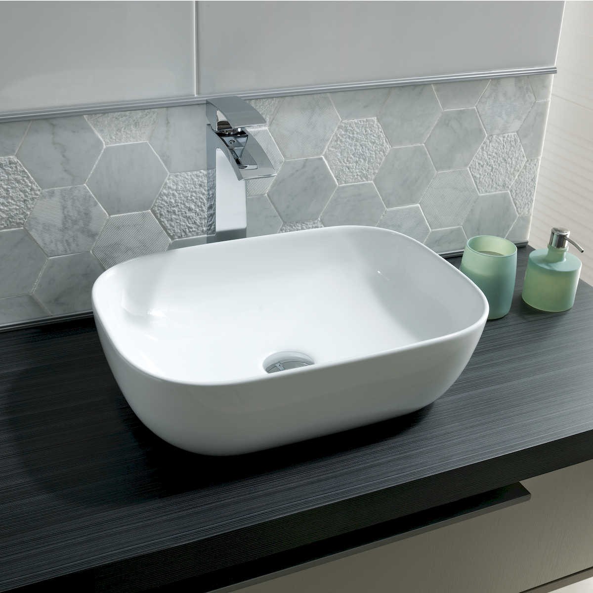 Nova Rectangular Furniture Basin 485mm