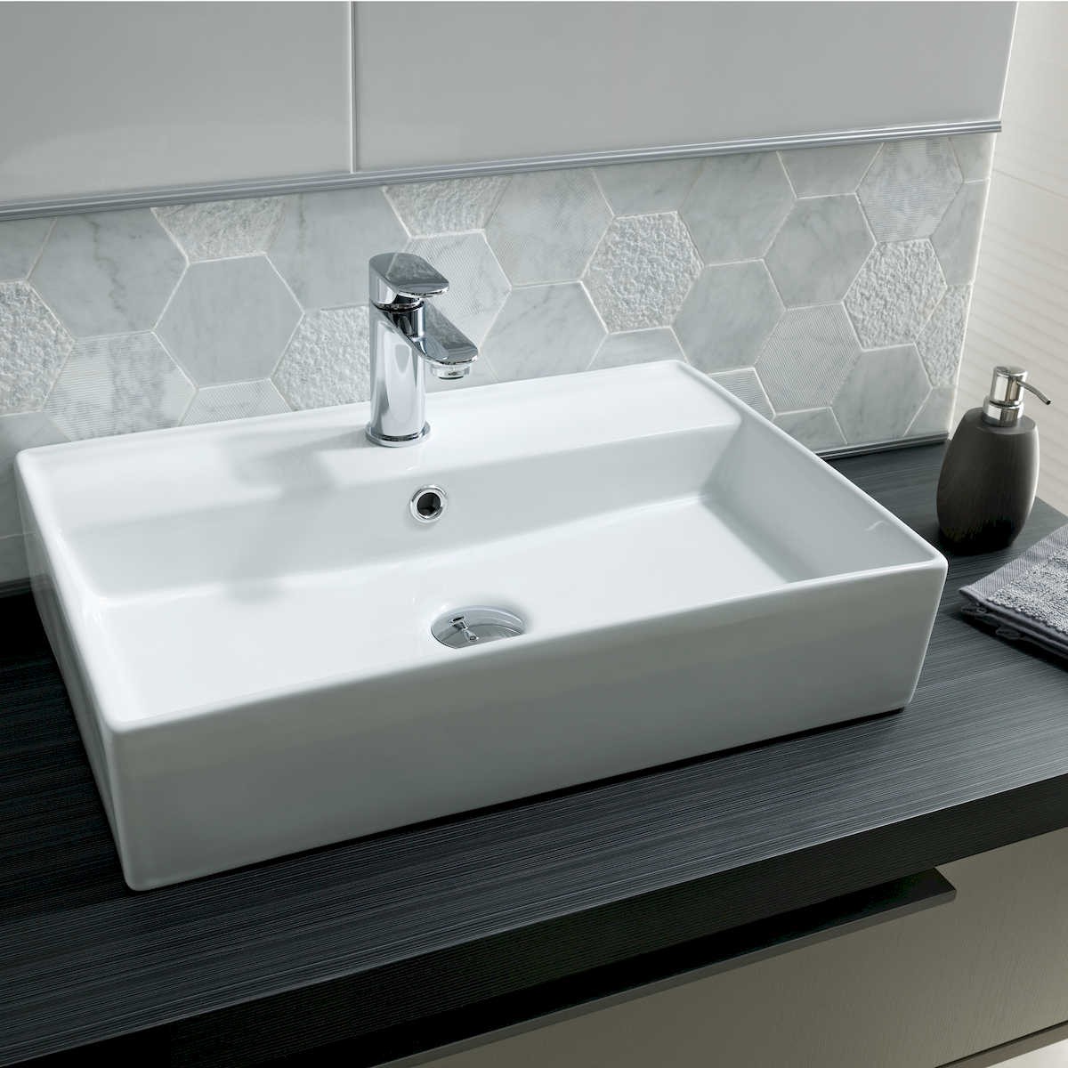 Molly Rectangular Furniture Basin 560mm