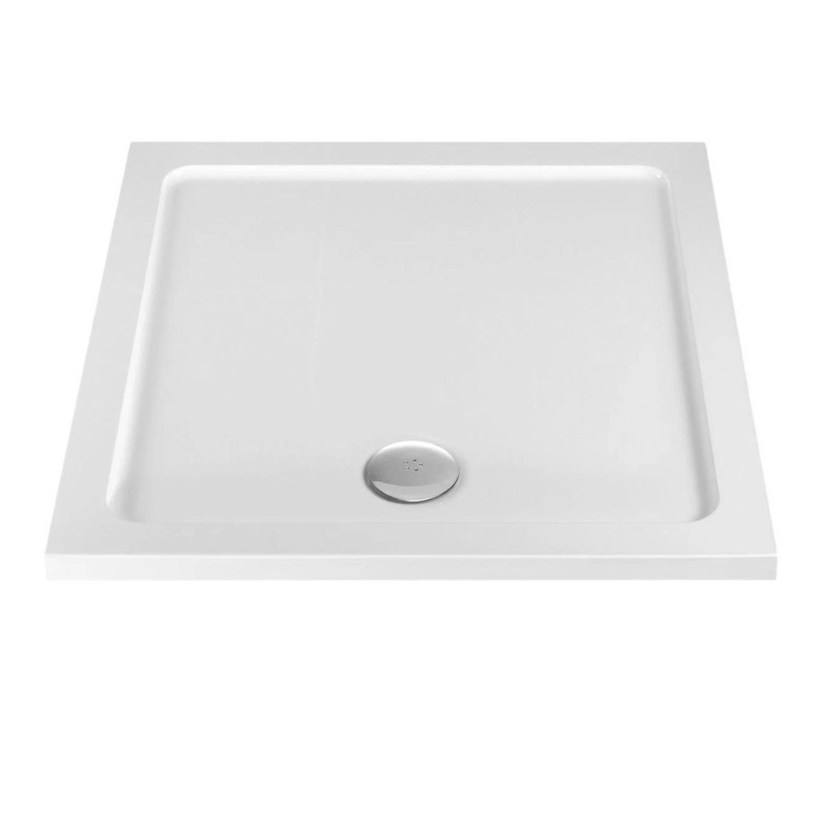 MX Elements Square Stone Resin Shower Tray 800x800mm