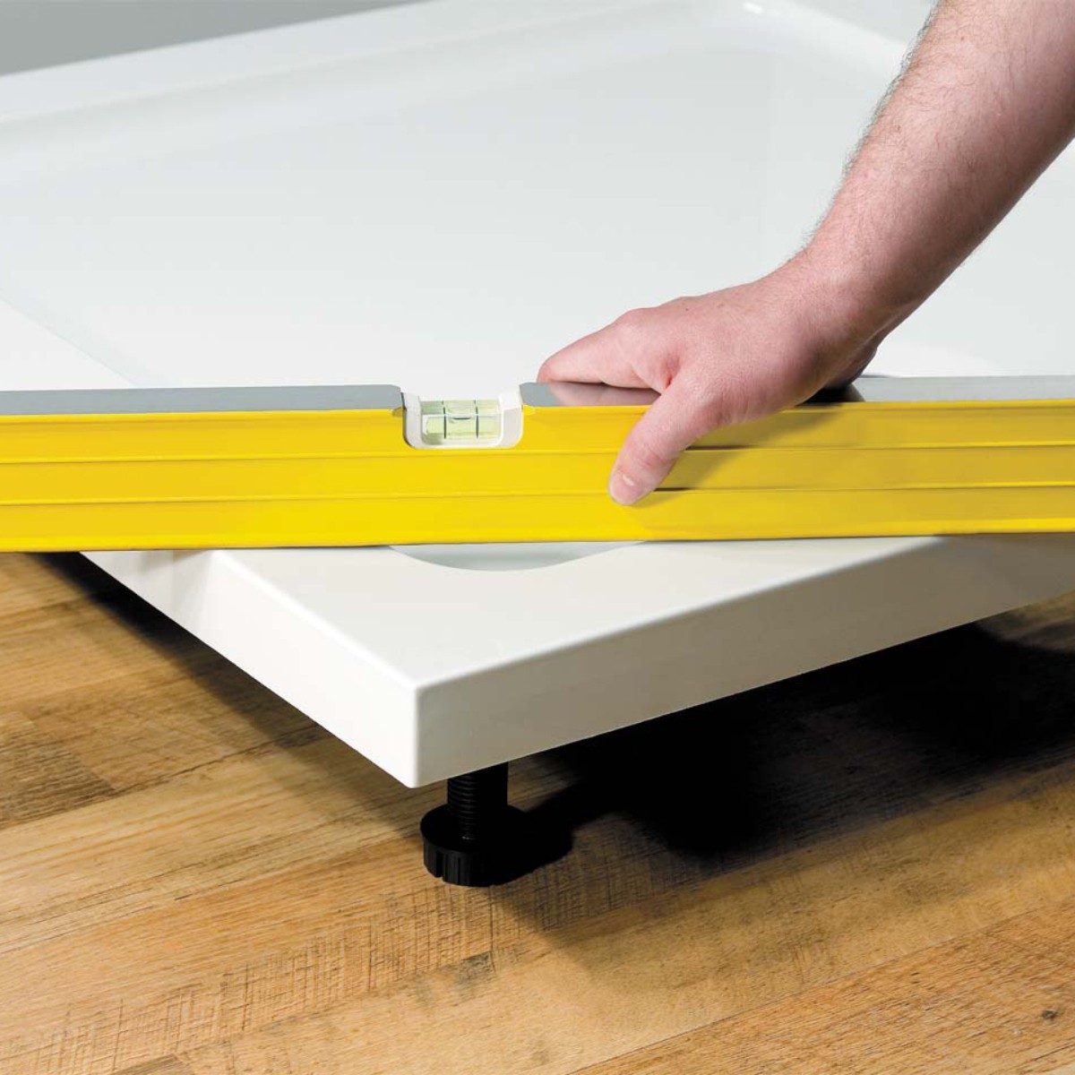 MX Elements Easy Plumb Kit for Square and Rectangular Shower Trays Up to 1200x1200mm