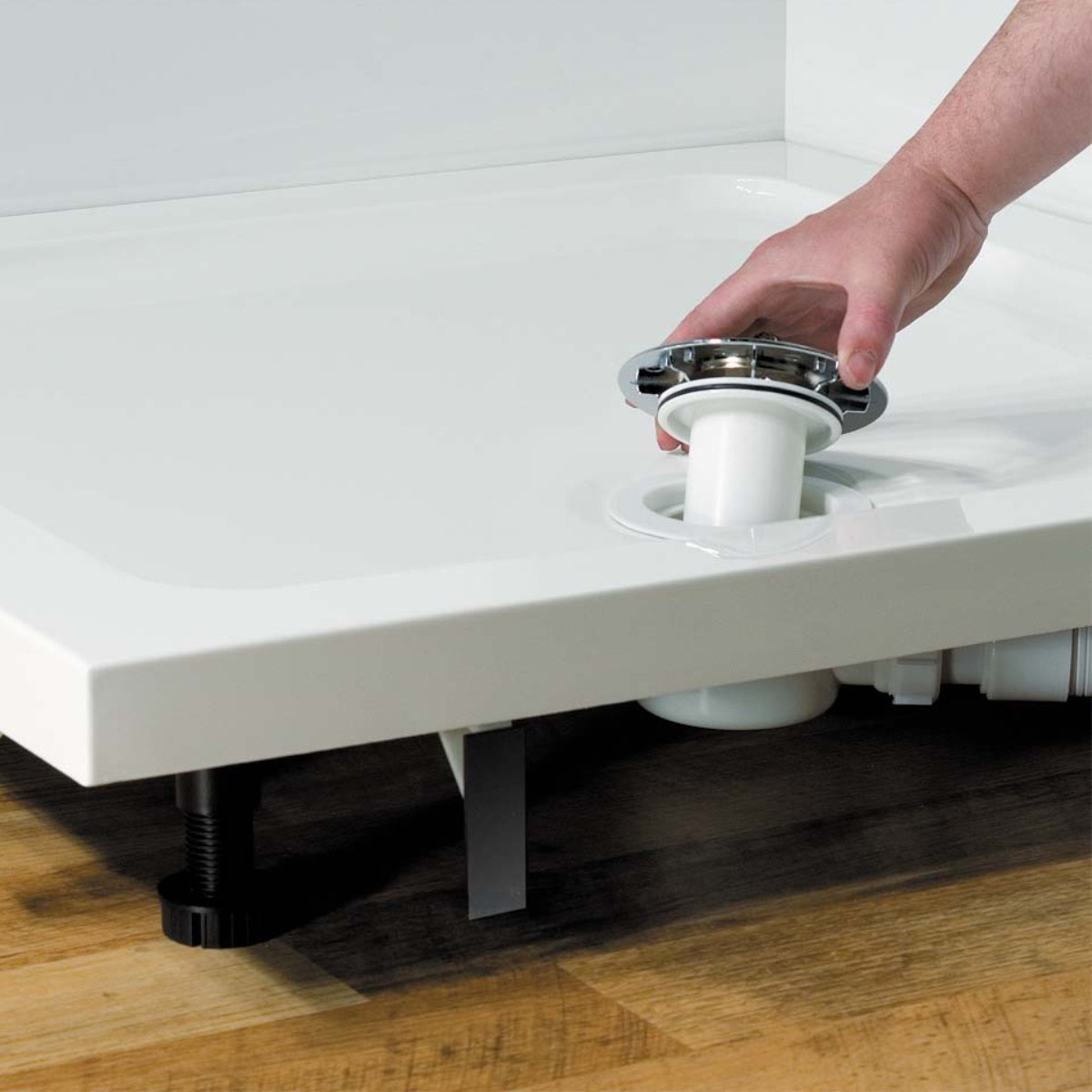 MX Elements Easy Plumb Kit for Square and Rectangular Shower Trays Up to 1200x1200mm