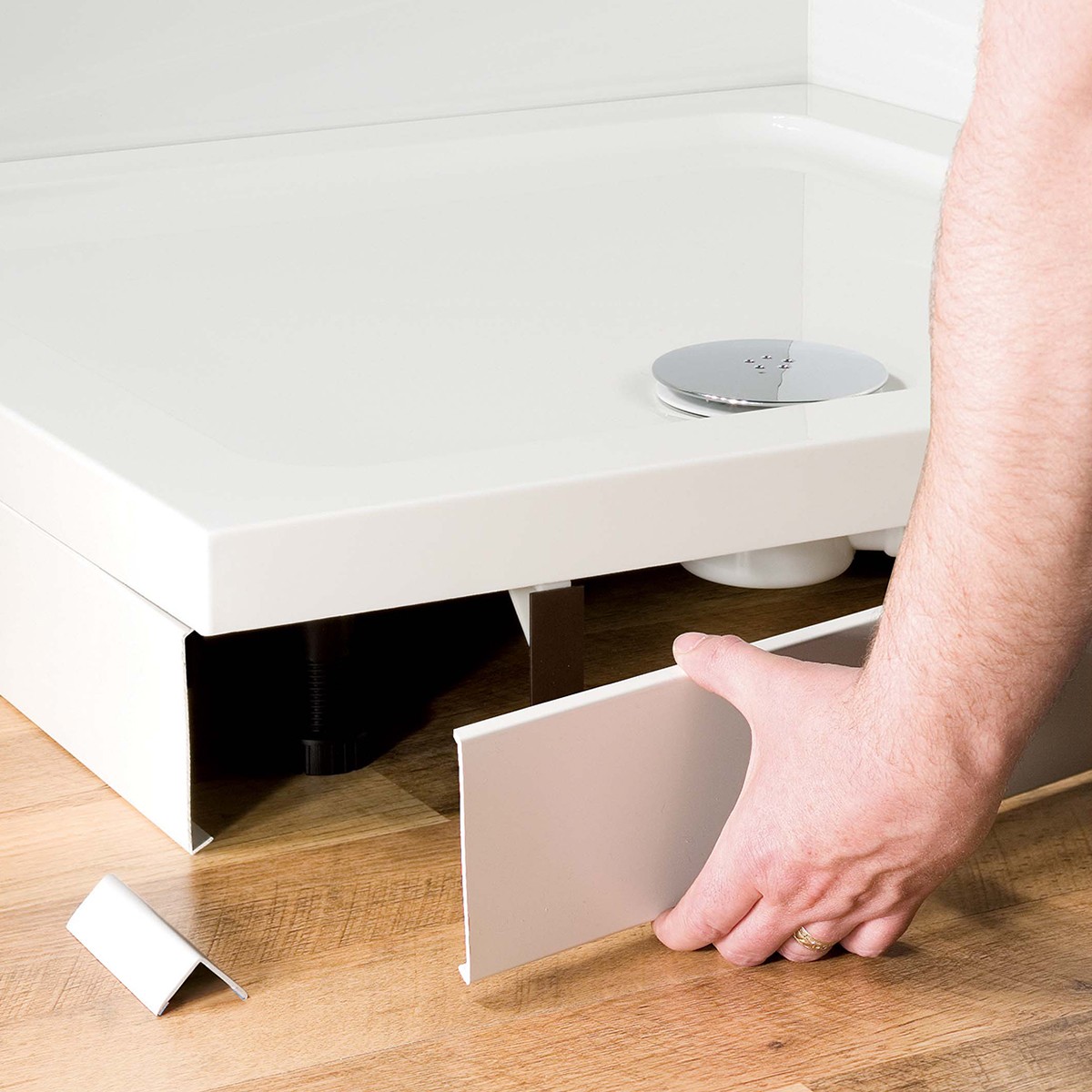 MX Elements Easy Plumb Kit for Square and Rectangular Shower Trays Up to 1200x1200mm
