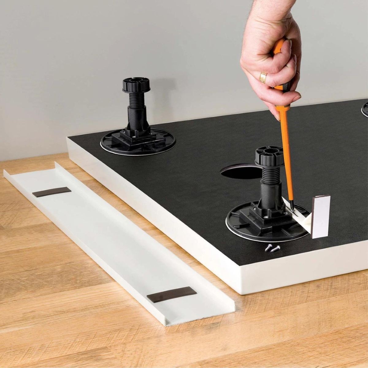 MX Elements Easy Plumb Kit for Rectangular Shower Trays Up to 2000x900mm