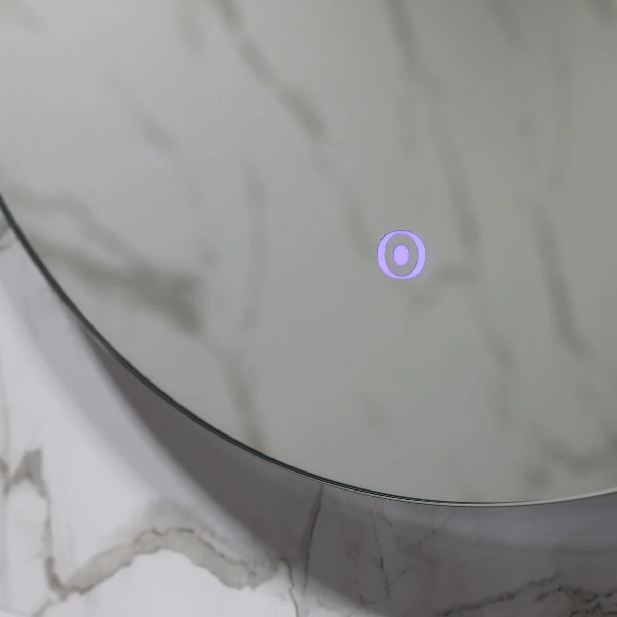 Atria LED Oval Bathroom Mirror 500x700mm