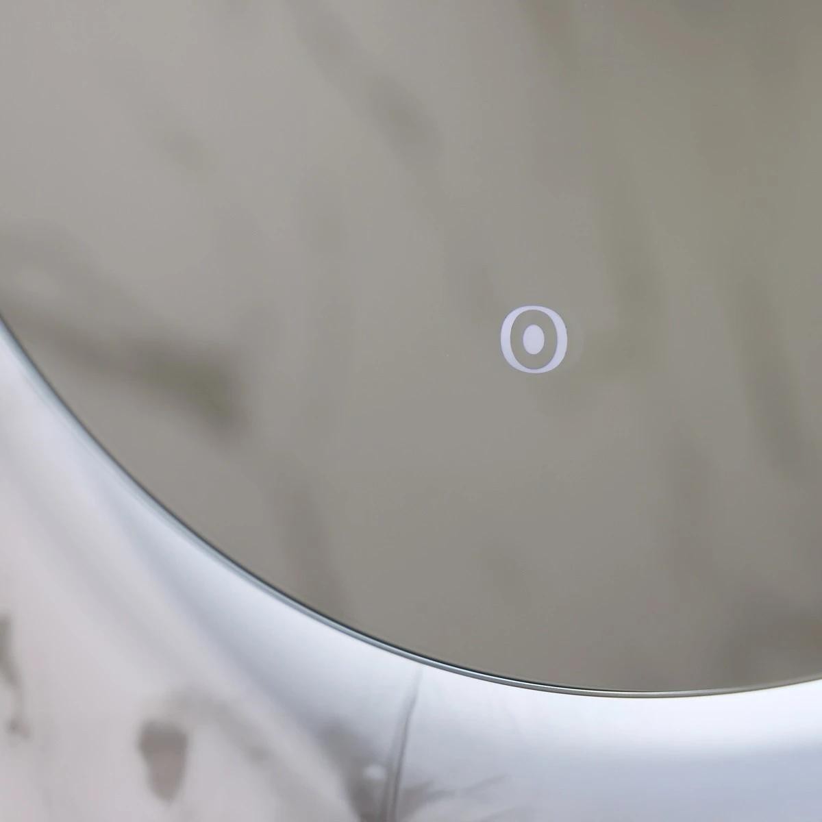 Atria LED Oval Bathroom Mirror 500x700mm