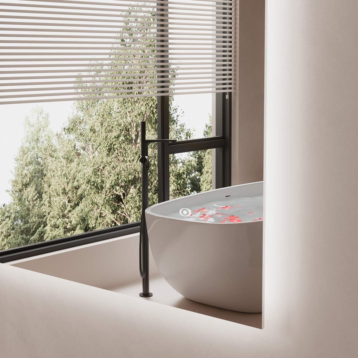 Lumos LED Rectangular Bathroom Mirror 500x700mm