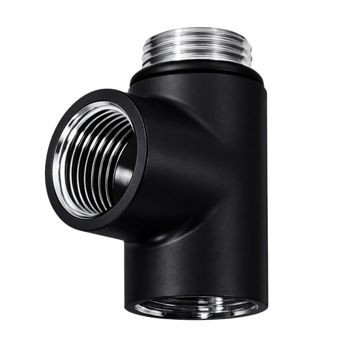 Radiator Element T-Piece Matt Black