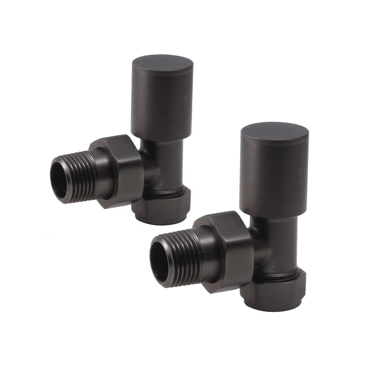 Rondo Gunmetal Angled Radiator Valves (Pair)