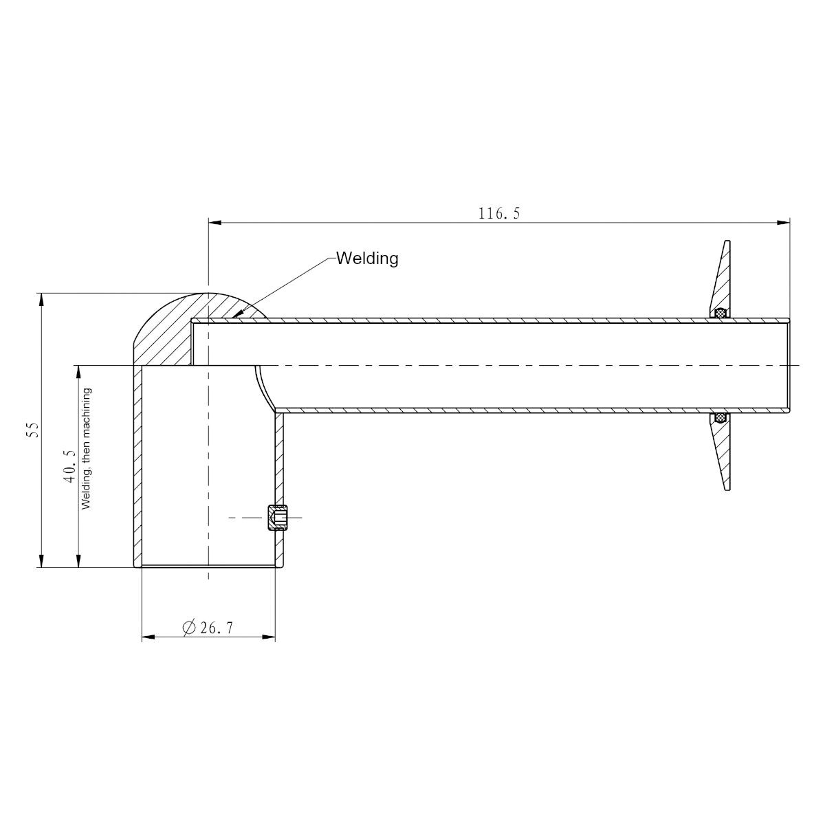 Radiator Element Shroud Gunmetal