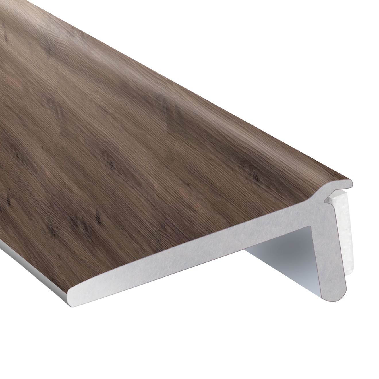 Hydro Step Midnight Oak Room Edge Finishing Trim