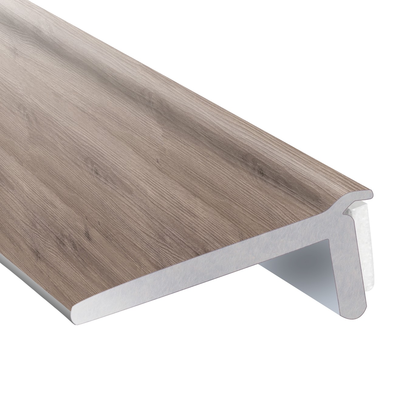 Hydro Step Smoked Oak Room Edge Finishing Trim