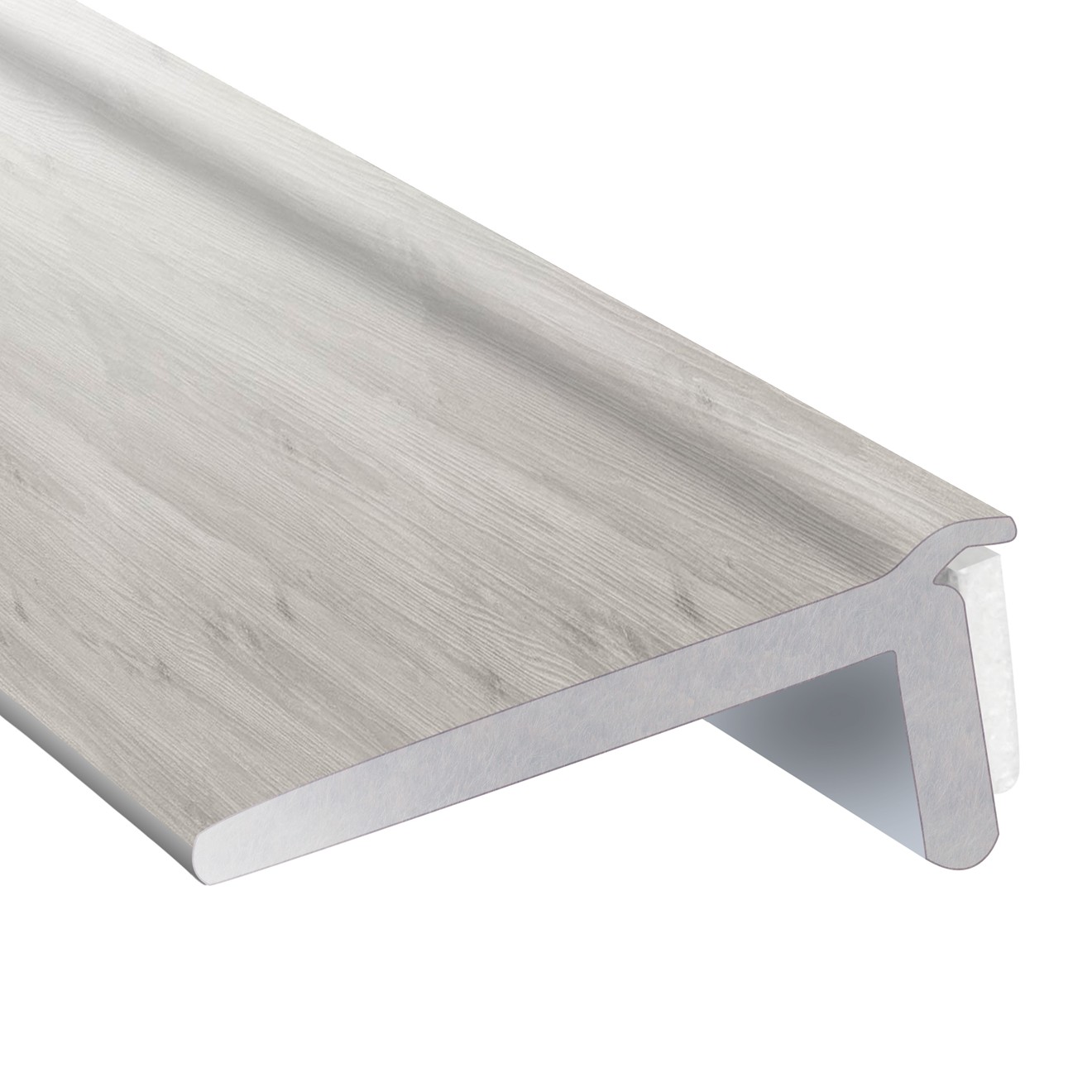 Hydro Step White Ash Room Edge Finishing Trim