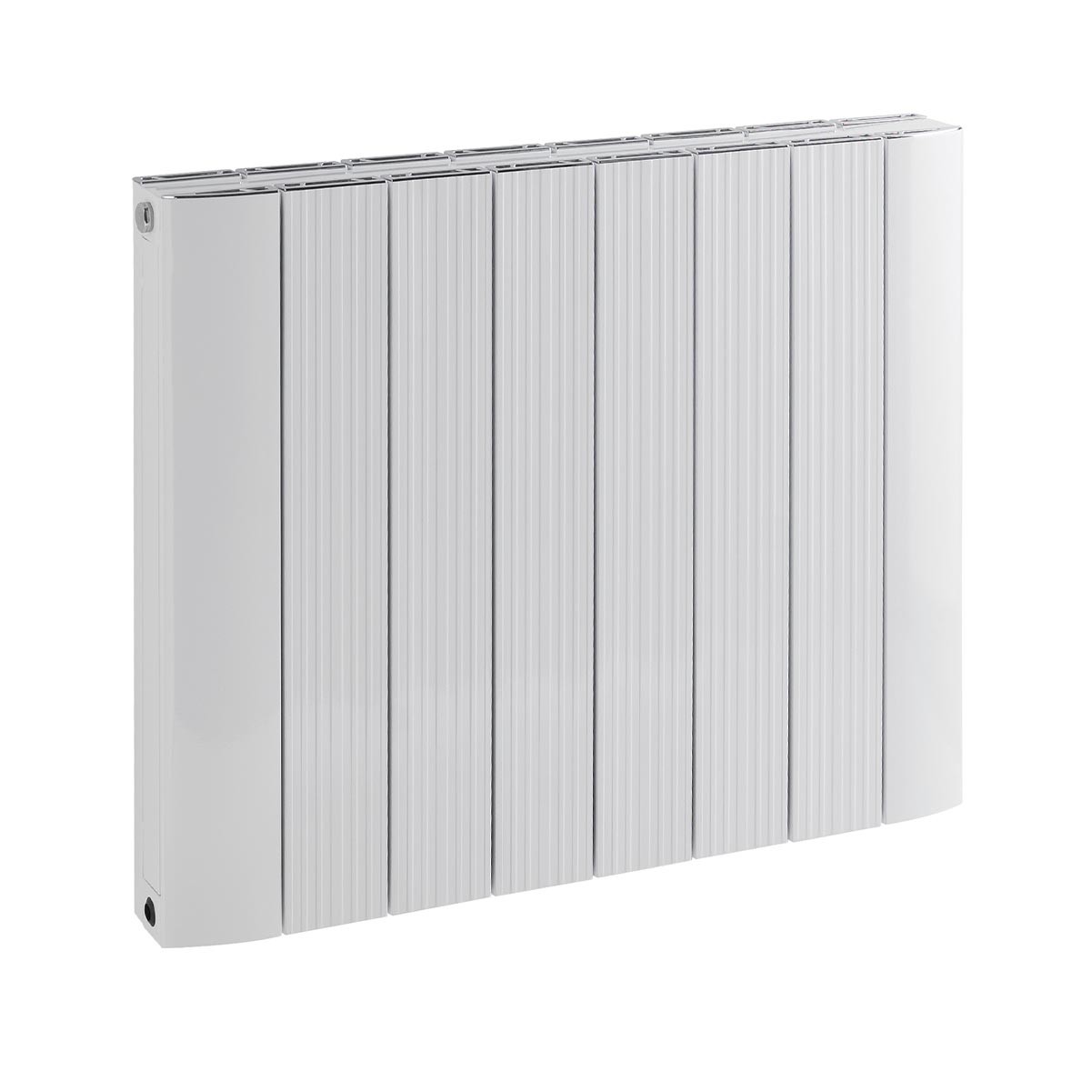 Rene White Designer Horizontal Double Radiator 600x748mm