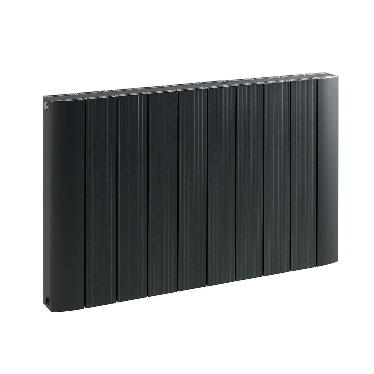 Rene Anthracite Designer Horizontal Double Radiator 600x936mm