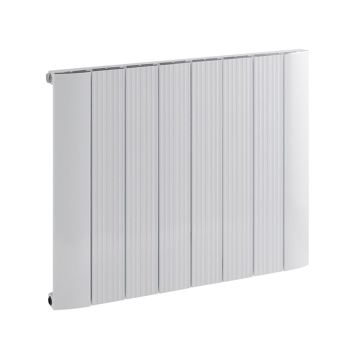 Rene White Designer Horizontal Radiator 600x755mm
