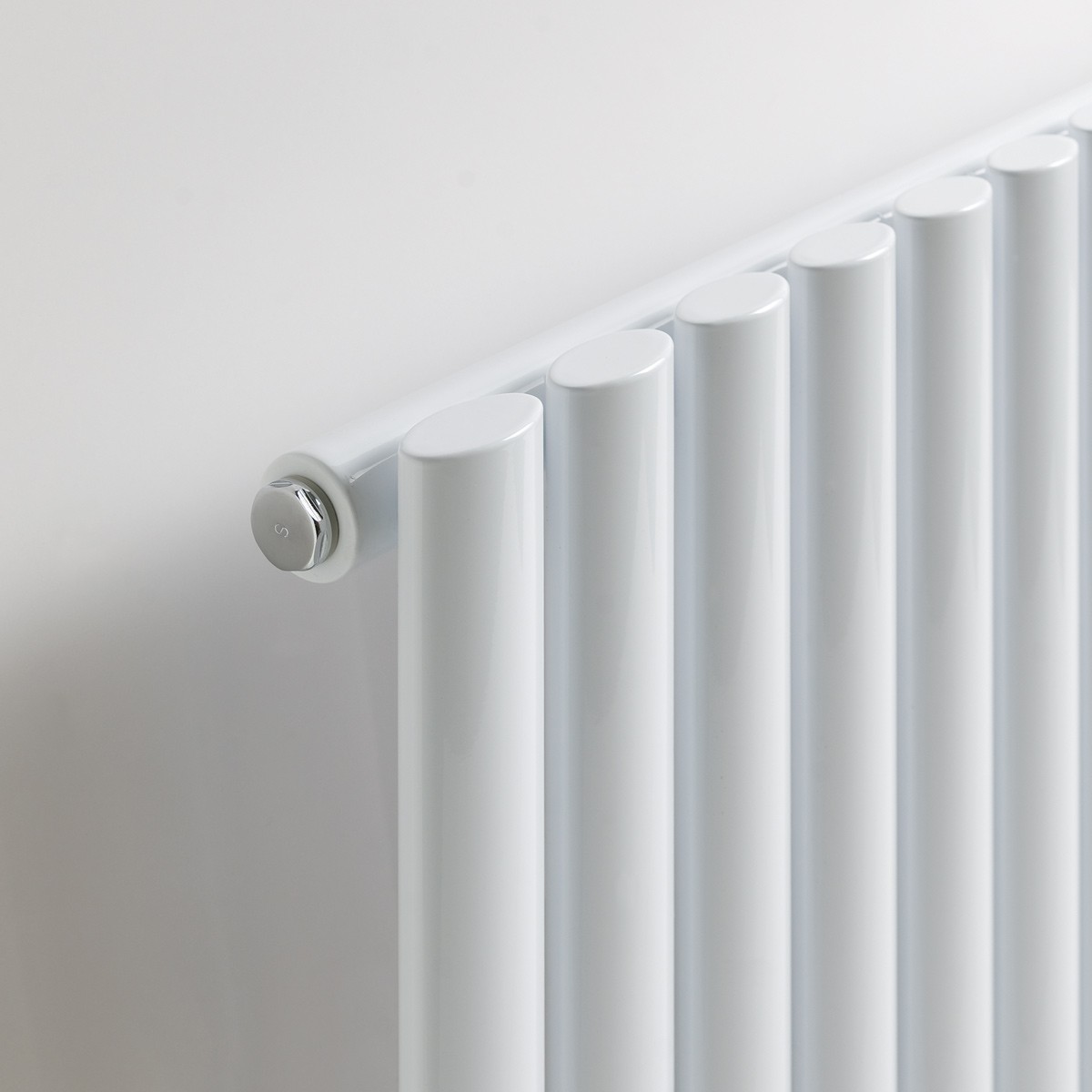 Koda White Designer Horizontal Radiator 600x1200mm