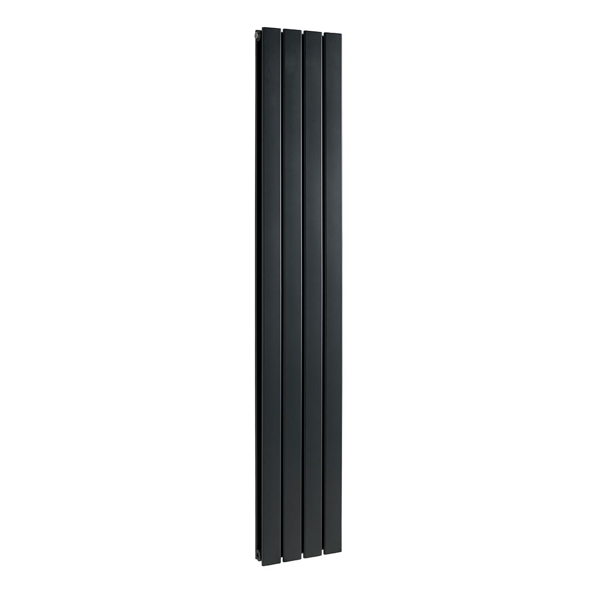Narvi Anthracite Designer Vertical Double Radiator 1800x300mm