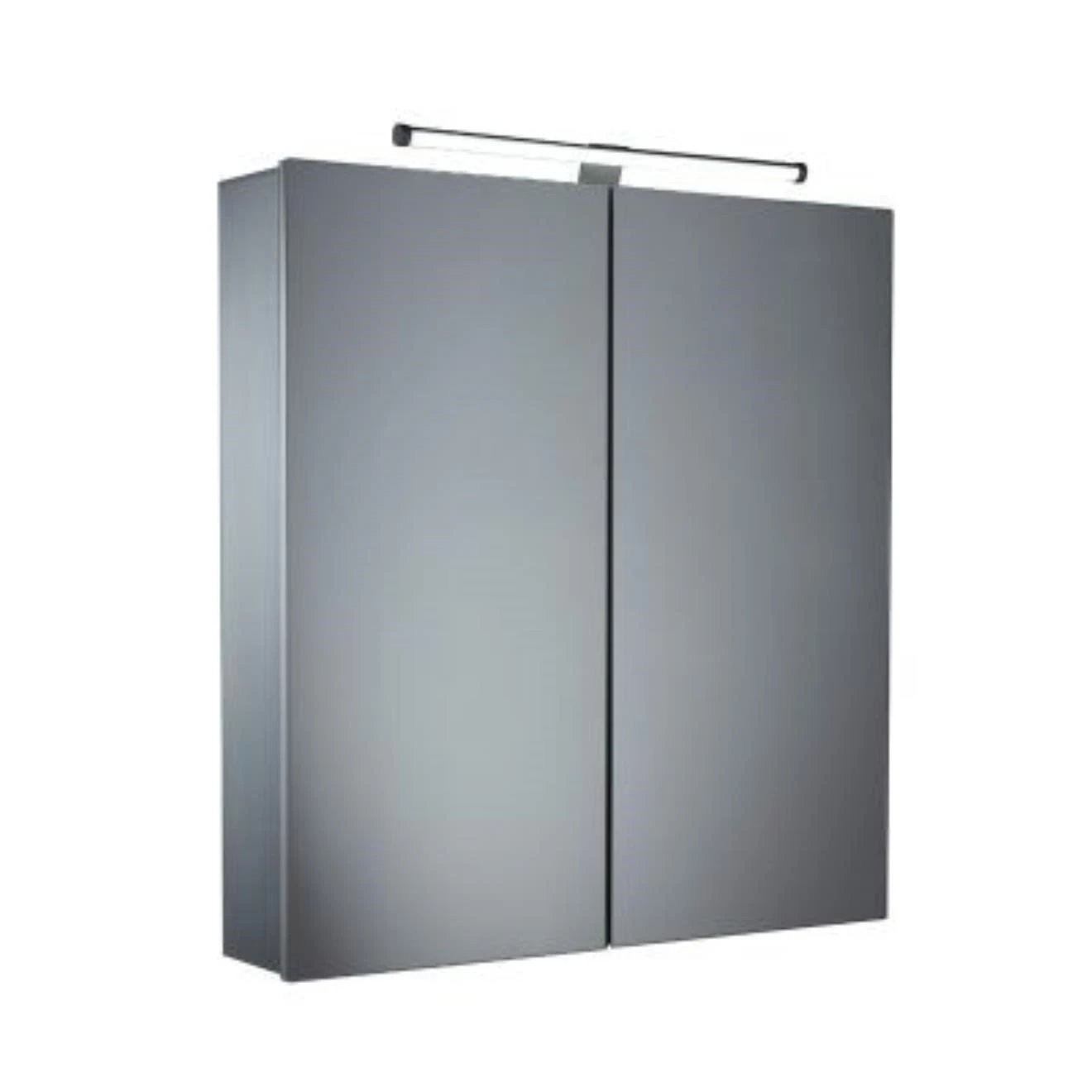 Conduct Aluminium Double Door Bathroom Cabinet 600x650mm