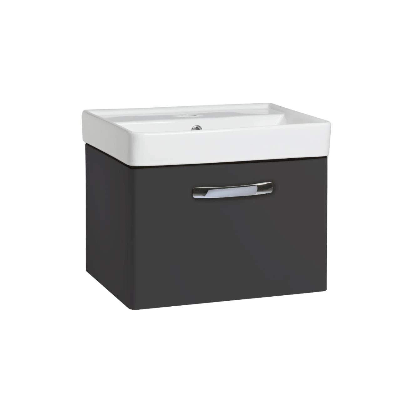 Tavistock Compass Gloss Clay Single Drawer Wall Hung Vanity Unit & Basin 500mm