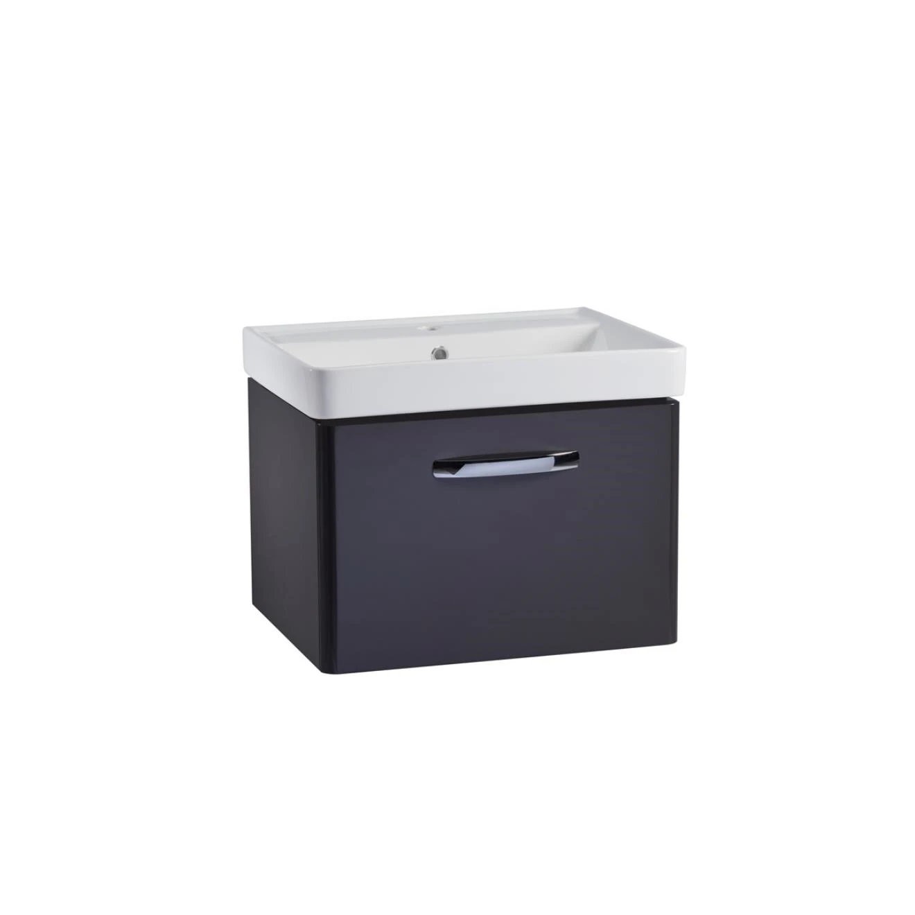 Tavistock Compass Gloss Clay Single Drawer Wall Hung Vanity Unit & Basin 600mm
