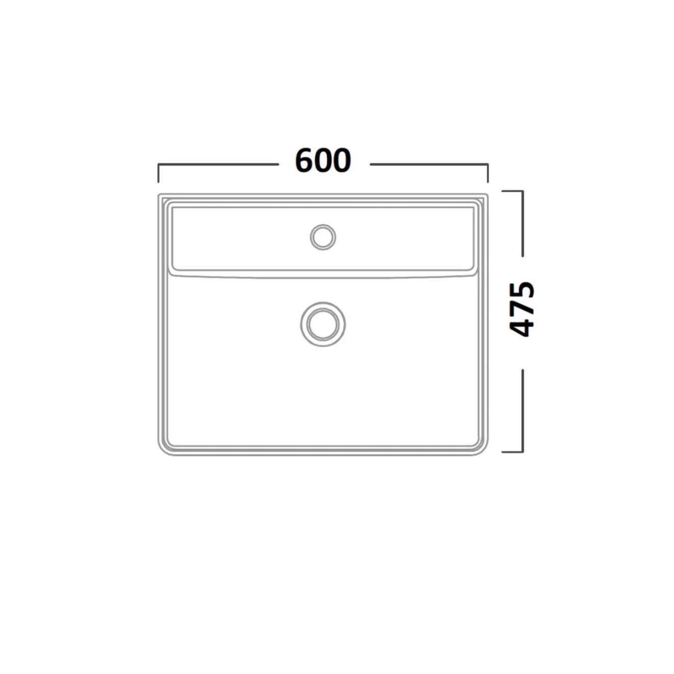 Tavistock Compass Gloss Clay Single Drawer Wall Hung Vanity Unit & Basin 600mm