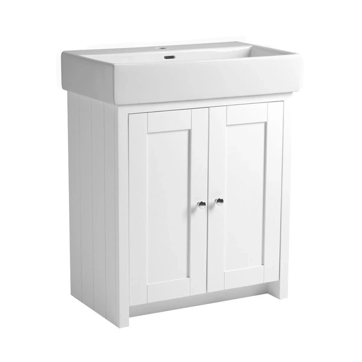 Tavistock Lansdown Linen White Vanity Unit & Basin 700mm