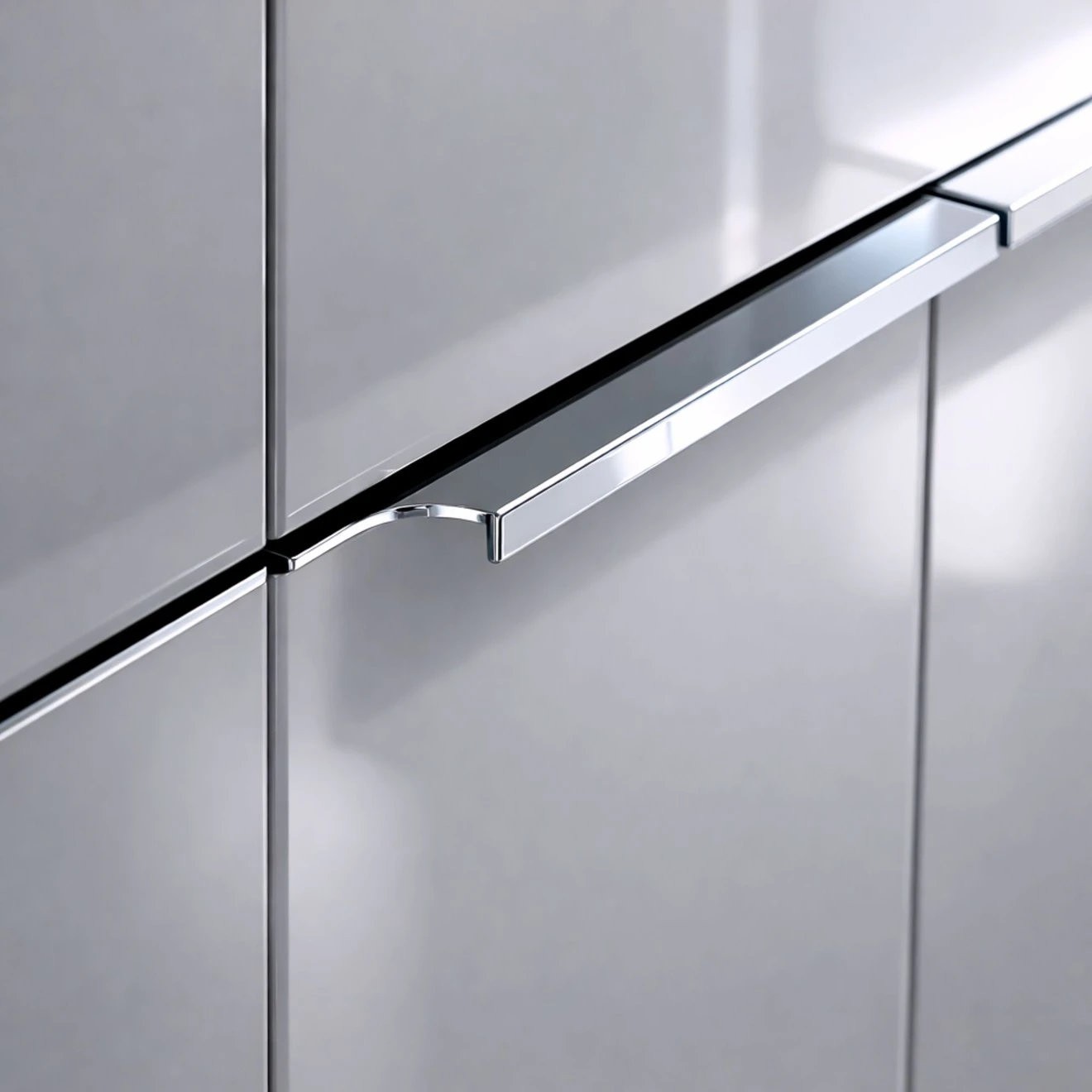 Tavistock Match Gloss Light Grey Combination Unit & Basin with Chrome Handles 1200mm Right Hand