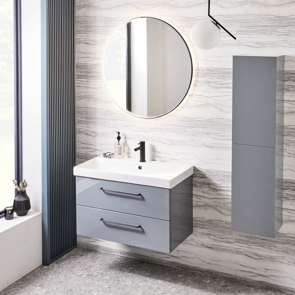 Universal Gloss Spruce Column Unit 300mm