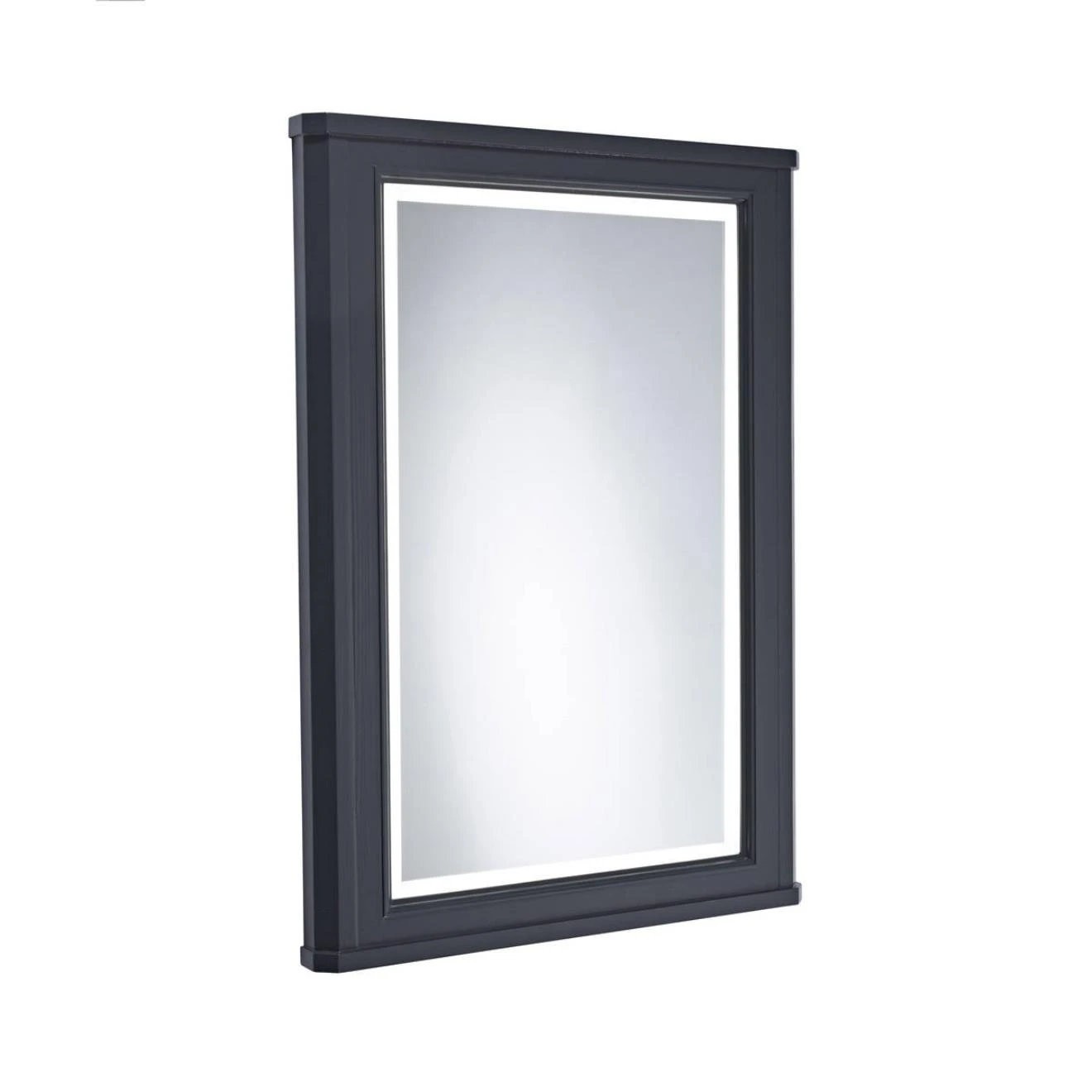 Vitoria Matt Dark Grey Mirror Frame 450mm