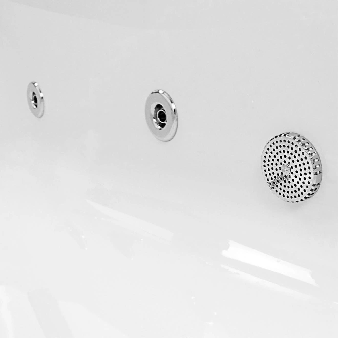 Trojan Cascade Single Ended Bath with 14 Jet Whirlpool & 12 Jet Airspa System 1700x750mm