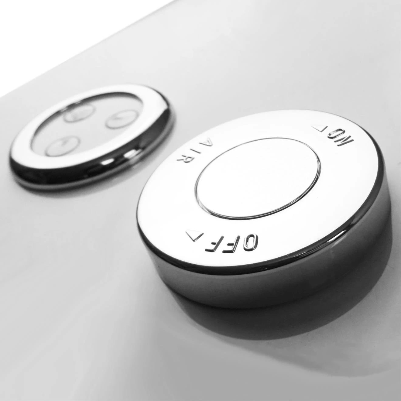 Trojancast Cascade Single Ended Bath with 14 Jet Whirlpool System & Light 1700x750mm