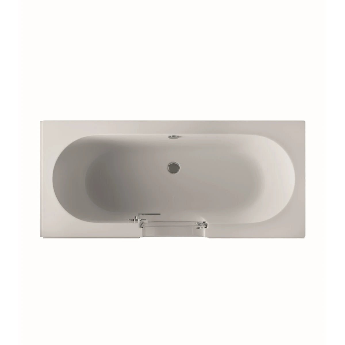 Trojan Bathe Easy Cascade Double Ended Walk in Bath 1700x750mm Right Hand
