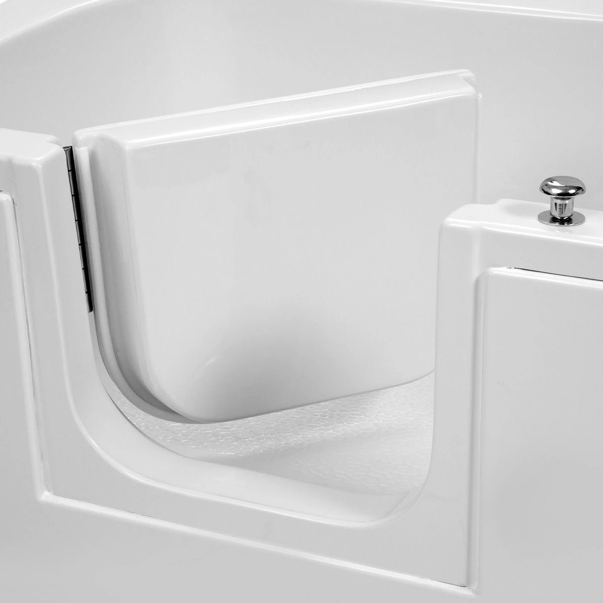 Trojan Bathe Easy Delta Walk In Bath with Powered Seat 1700x700mm Left Hand