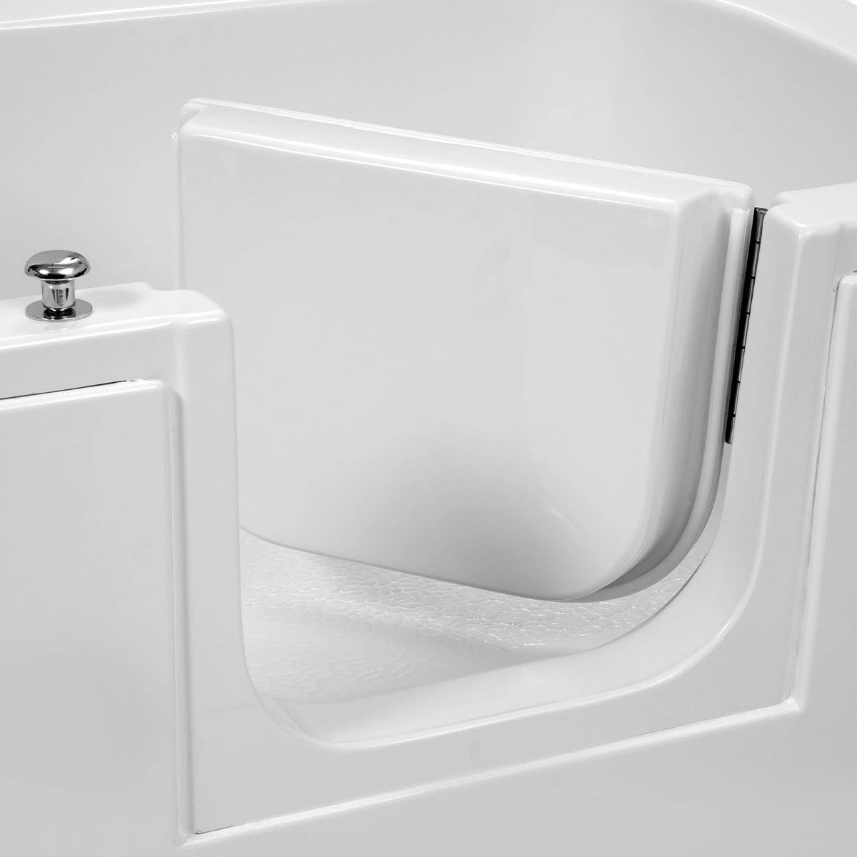 Trojan Bathe Easy Delta Walk In Bath with Powered Seat 1700x700mm Right Hand